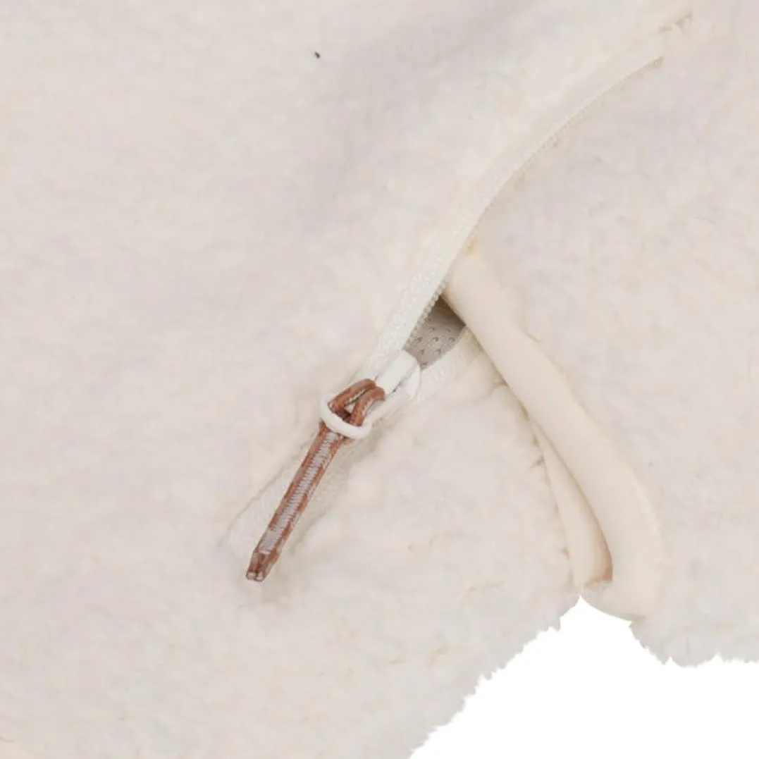 Urberg Soft Pile Fleece Hoodie Wmn Cloud Dancer