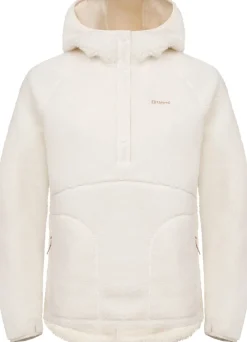 Urberg Soft Pile Fleece Hoodie Wmn Cloud Dancer