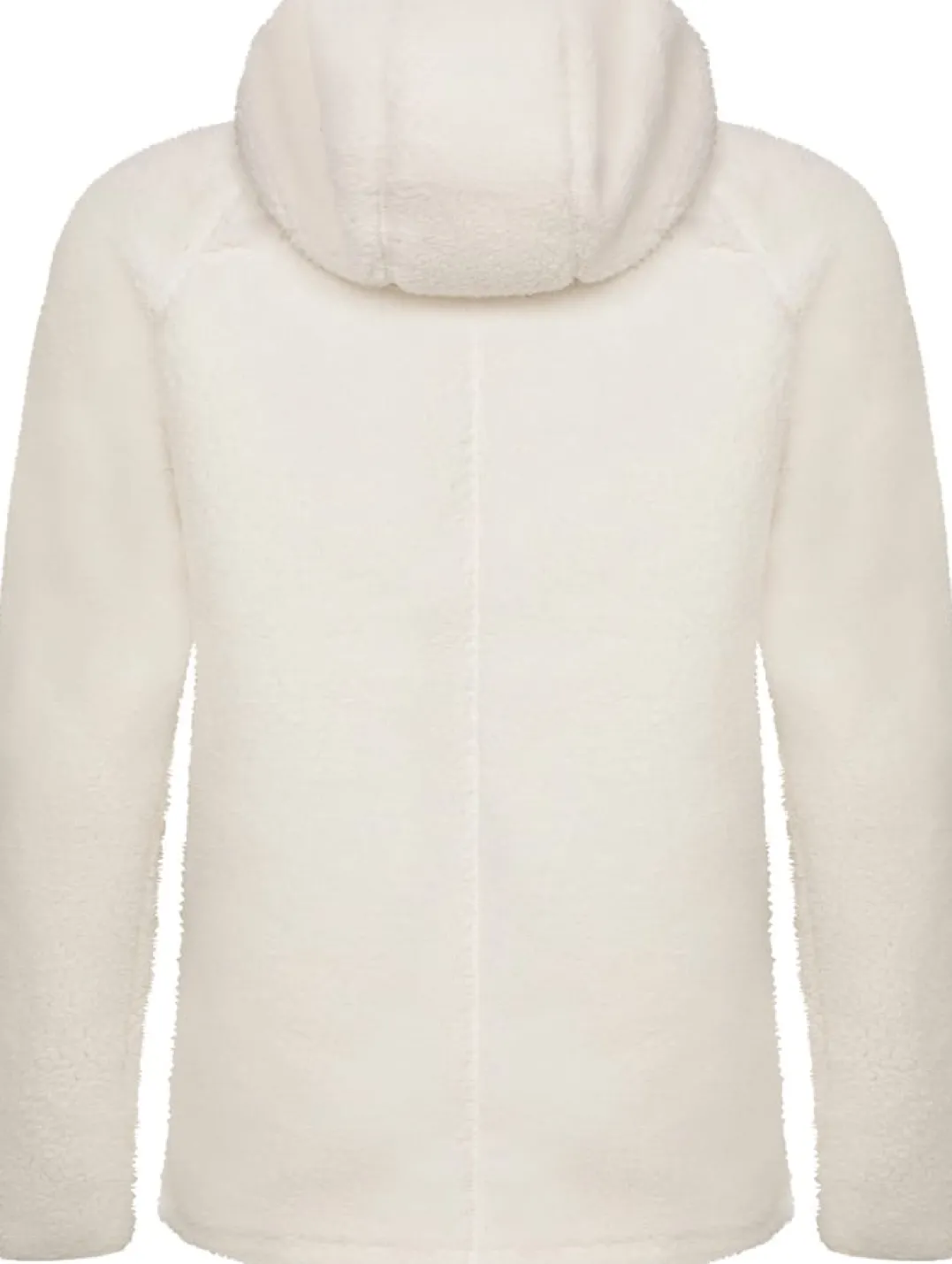 Urberg Soft Pile Fleece Hoodie Wmn Cloud Dancer