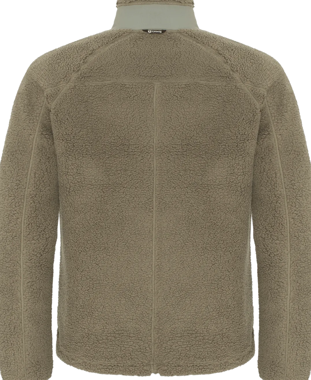 Urberg Soft Pile Fleece Sweater Men Dusty Olive
