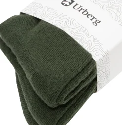 Urberg Thicker Every Day Merino Wool Sock 3p Adult Kombu Green