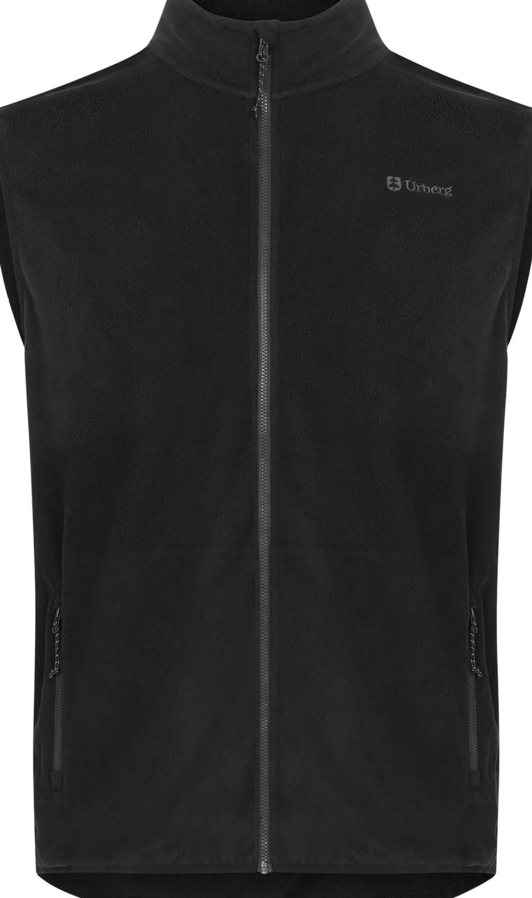 Urberg Thin Mid Layer Fleece Vest Men Black Beauty