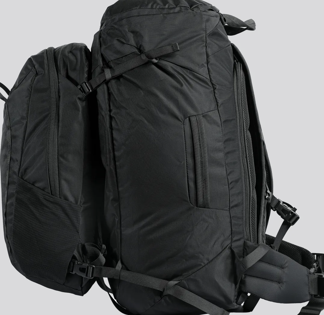 Urberg Travel Backpack 55l+28l Black