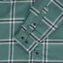 Urberg Two Pocket Flanell Shirt Men Silver Pine/ Blue Nights