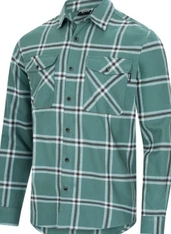 Urberg Two Pocket Flanell Shirt Men Silver Pine/ Blue Nights