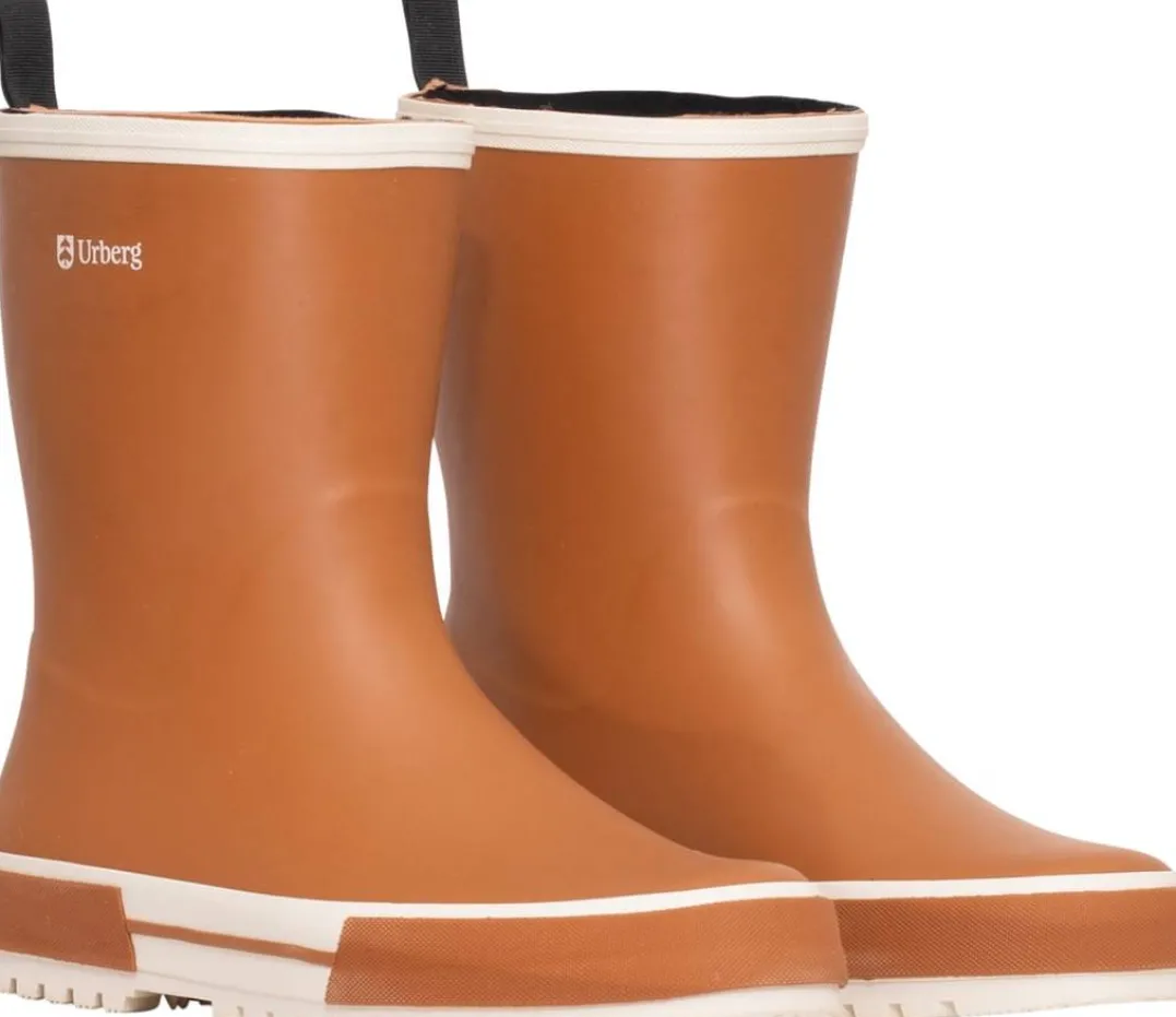 Urberg Unisex Malme Mid Rubber Boots Pumpkin Spice