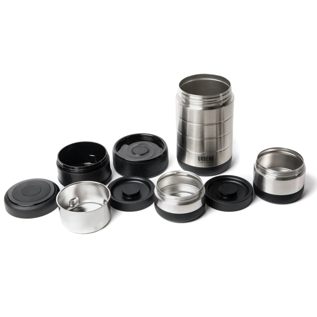 Urberg Vacuum Food Jar 3-set Stainless