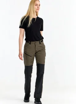Urberg Women's Bjørndalen Hiking Pants Midnight Navy
