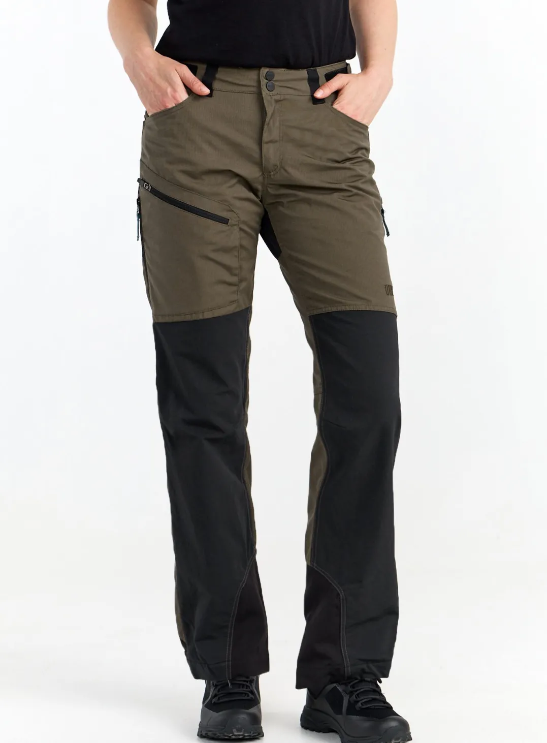 Urberg Women's Bjørndalen Hiking Pants Black Iris