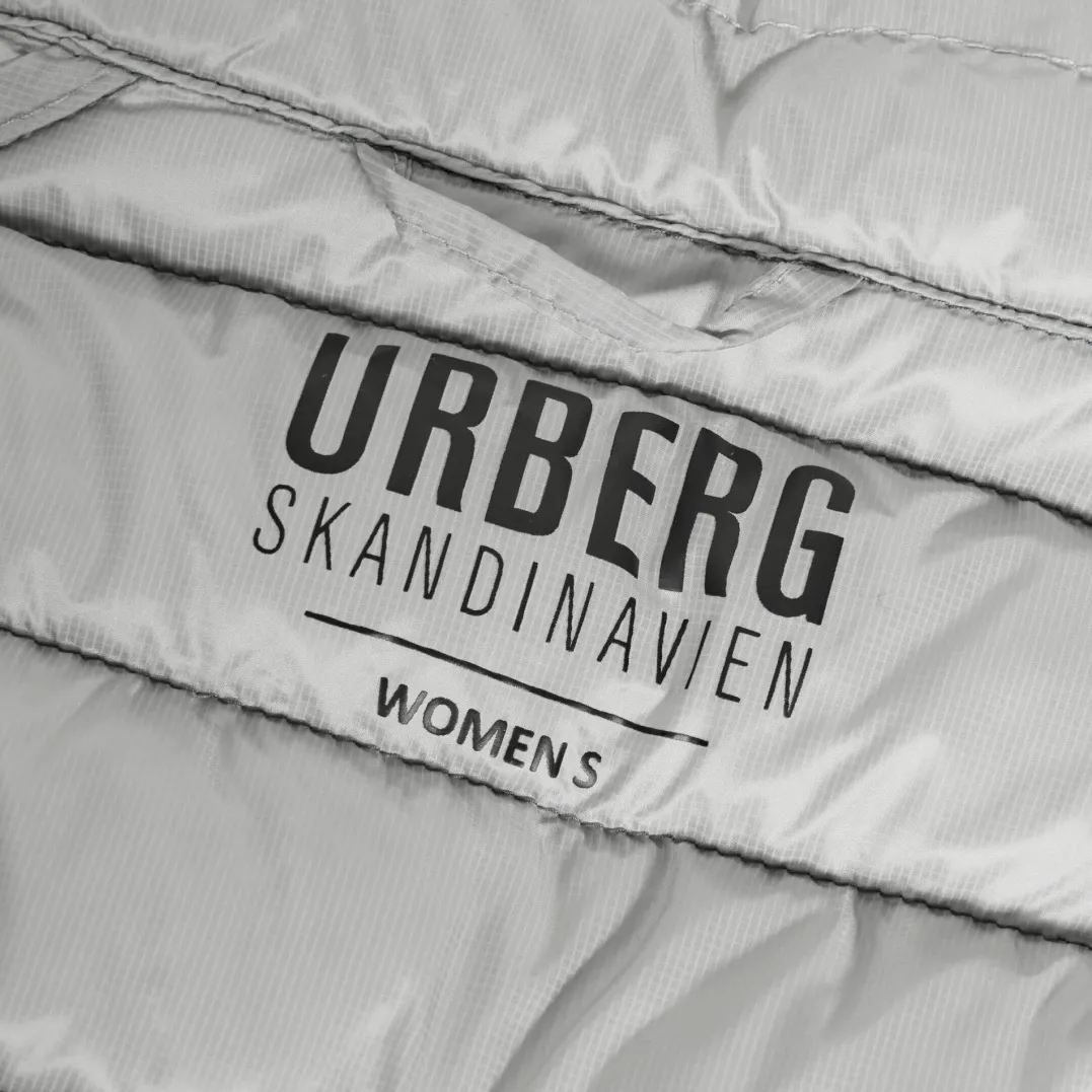 Urberg Women's Hjelle LT Down Jacket Silver Pine