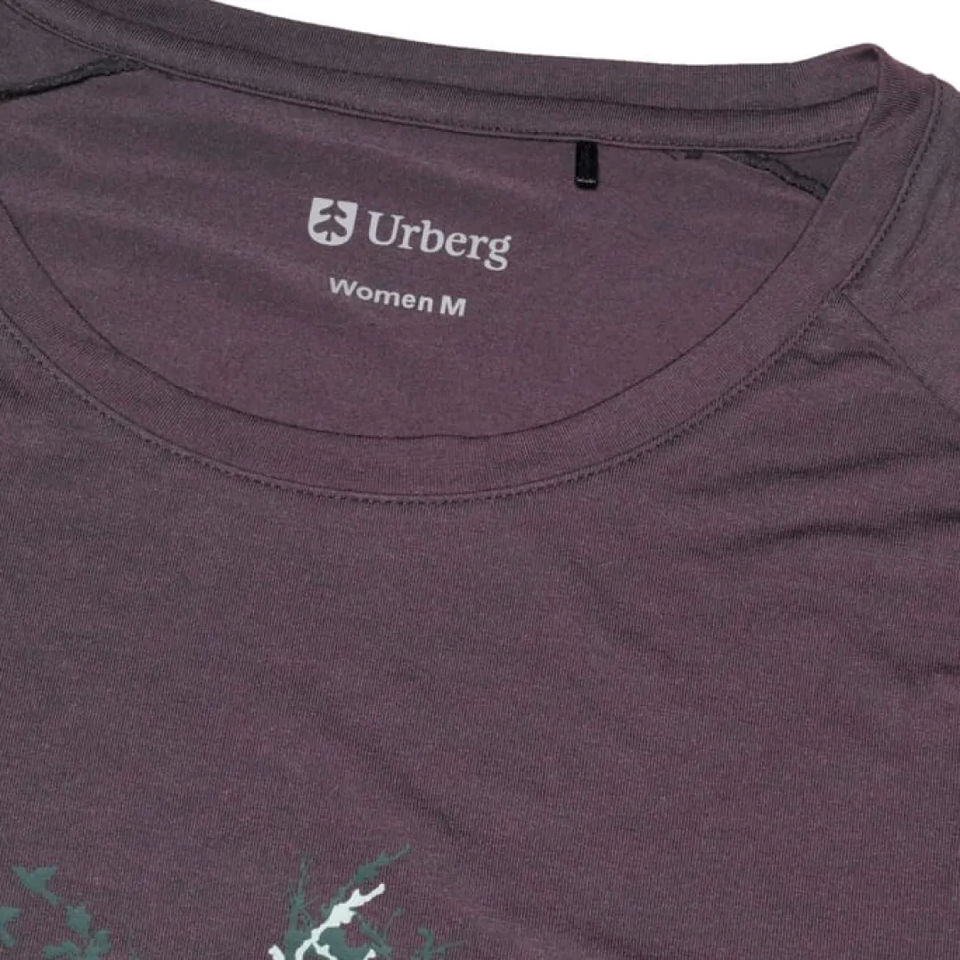 Urberg Women's Printed Tree Tee Huckleberry