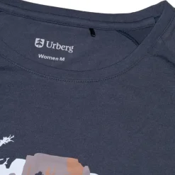 Urberg Women's Printed Tree Tee Blue Nights