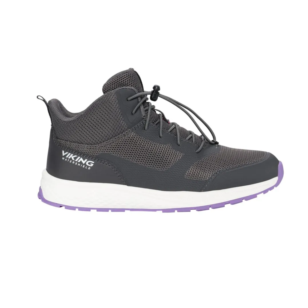 Viking Footwear Impact Mid Wp Sl Dark Grey