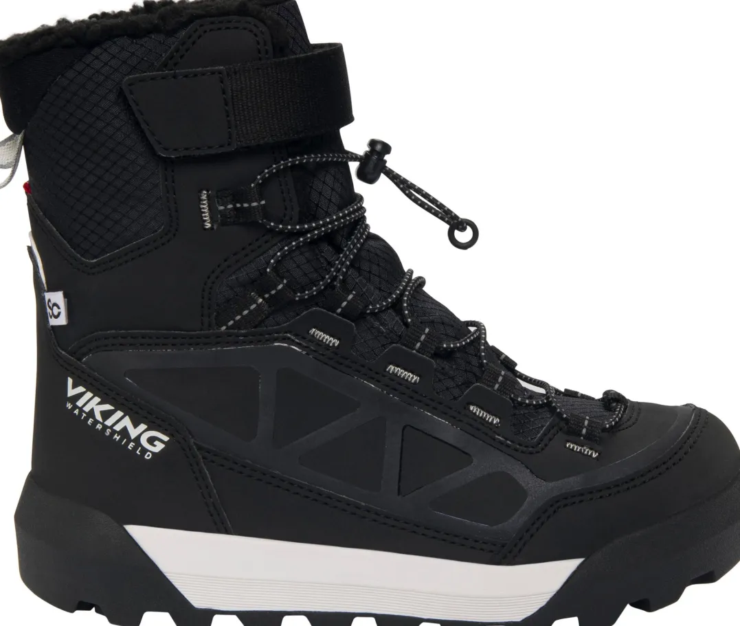 Viking Footwear Juniors Constrictor Warm Sc Waterproof 1v Sl Black