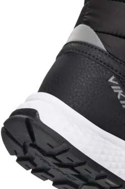 Viking Footwear Juniors' Equip Warm Waterproof Zip Black/Granite