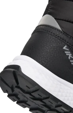 Viking Footwear Juniors' Equip Warm Waterproof Zip Black/Granite