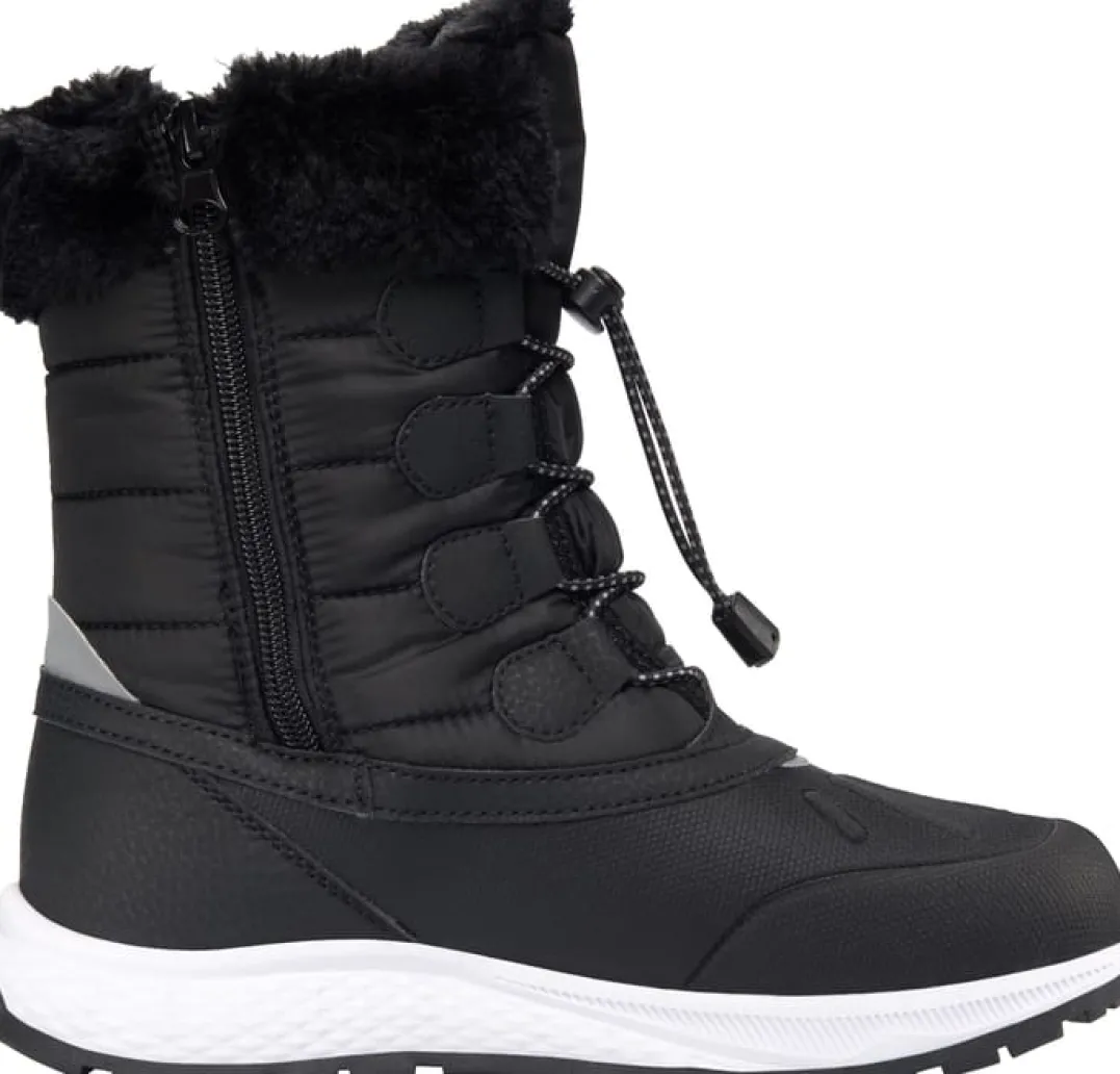 Viking Footwear Juniors' Equip Warm Waterproof Zip Black/Granite