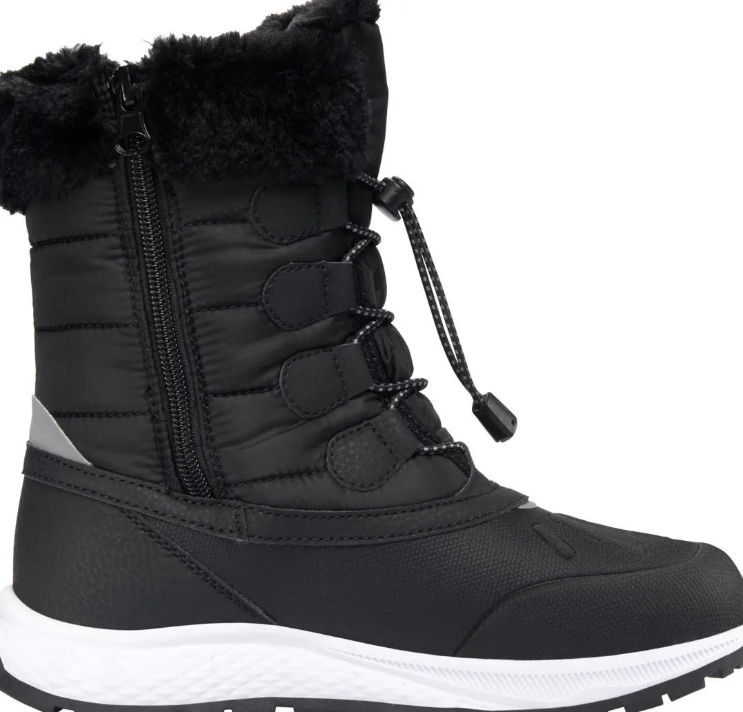 Viking Footwear Juniors' Equip Warm Waterproof Zip Black/Granite