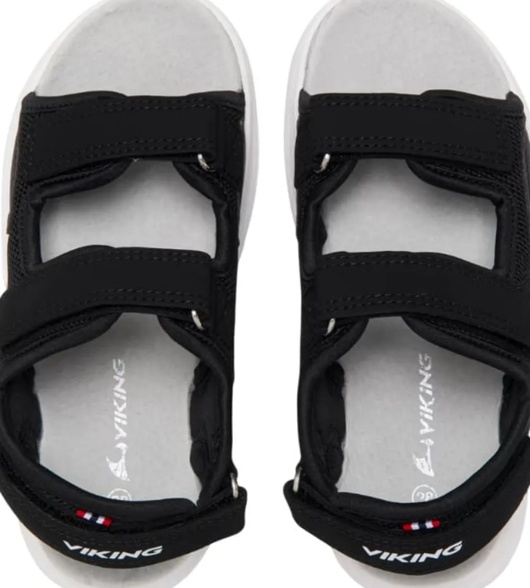Viking Footwear Kid's Anchor Sandal 3v Black
