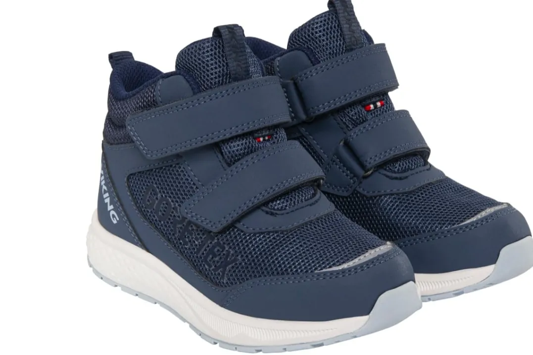 Viking Footwear Kid's Bouncy Mid Gore-Tex Dark Blue