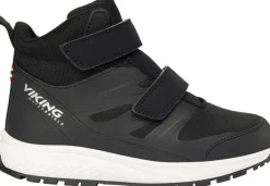 Viking Footwear Kids' Equip Mid Waterproof 2V Black