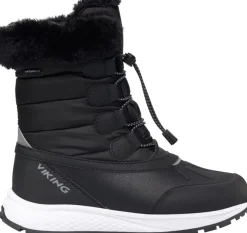 Viking Footwear Kids' Equip Warm Waterproof Zip Black/Granite
