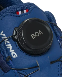 Viking Footwear Kids' Flow Waterproof BOA Blue/navy