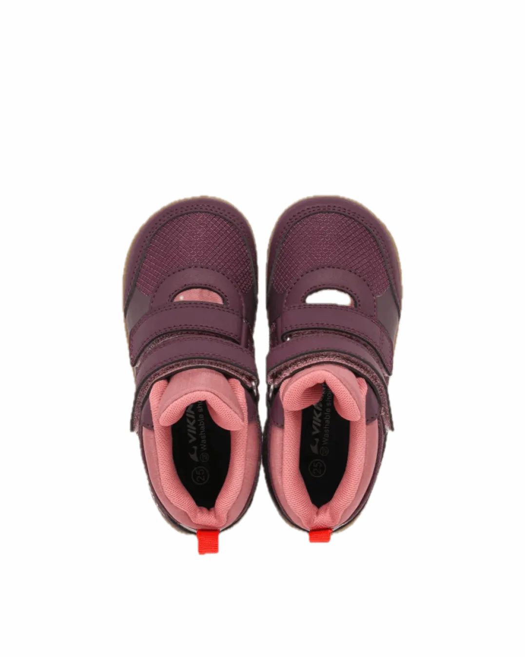 Viking Footwear Kid´s/Junior´s Aspen Barefoot Mid Wp 2v Plum