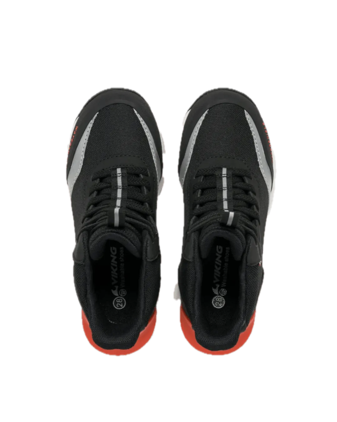 Viking Footwear Kid´s/Junior´s Quickgo Mid Wp Black/red