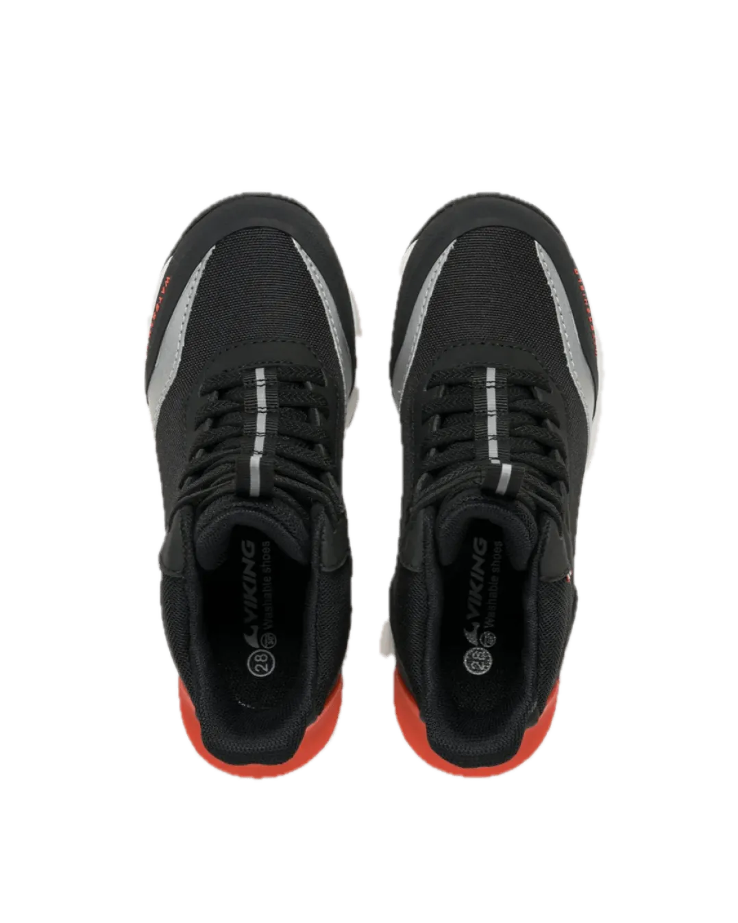 Viking Footwear Kid´s/Junior´s Quickgo Mid Wp Black/red