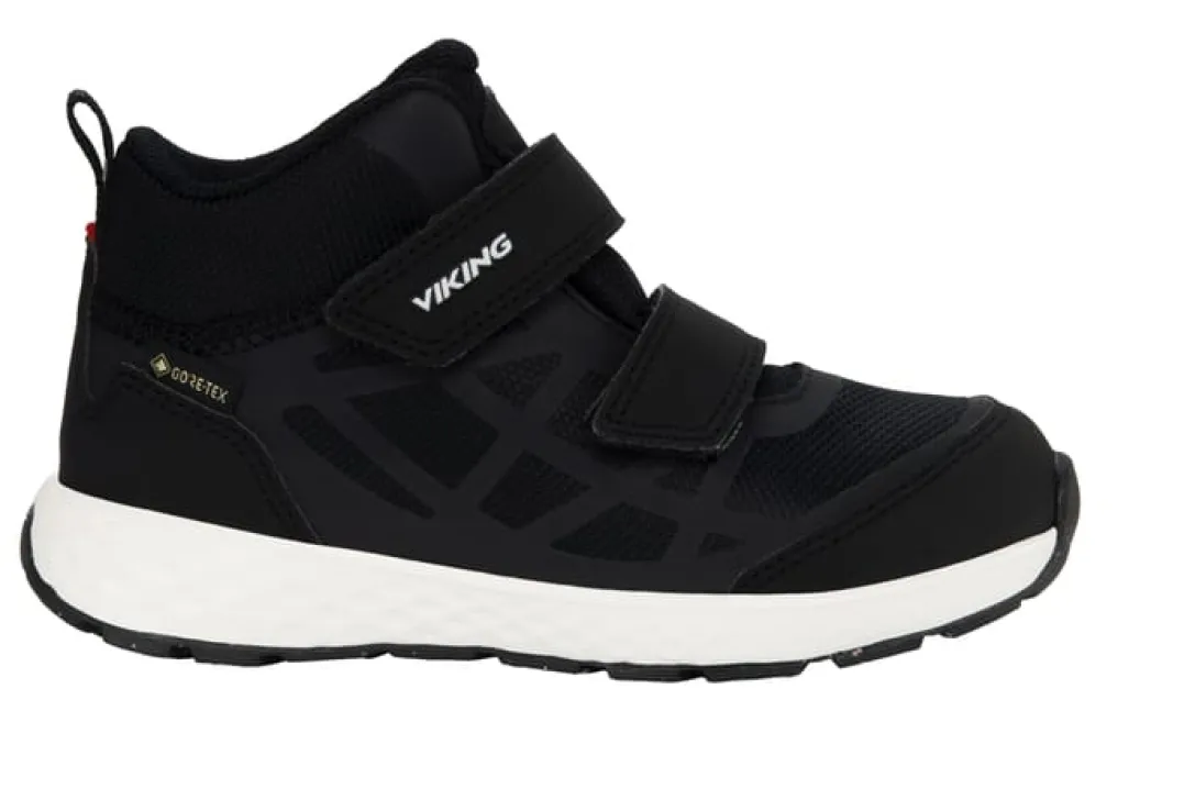 Viking Footwear Kid's Veme Reflex Mid Gore-Tex 2v Black/White