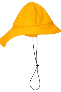 Weather Report Alix Unisex Pu Rain Hat Golden Rod