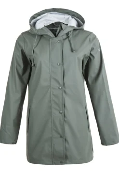 Weather Report Petra W Rain jacket Agave Green