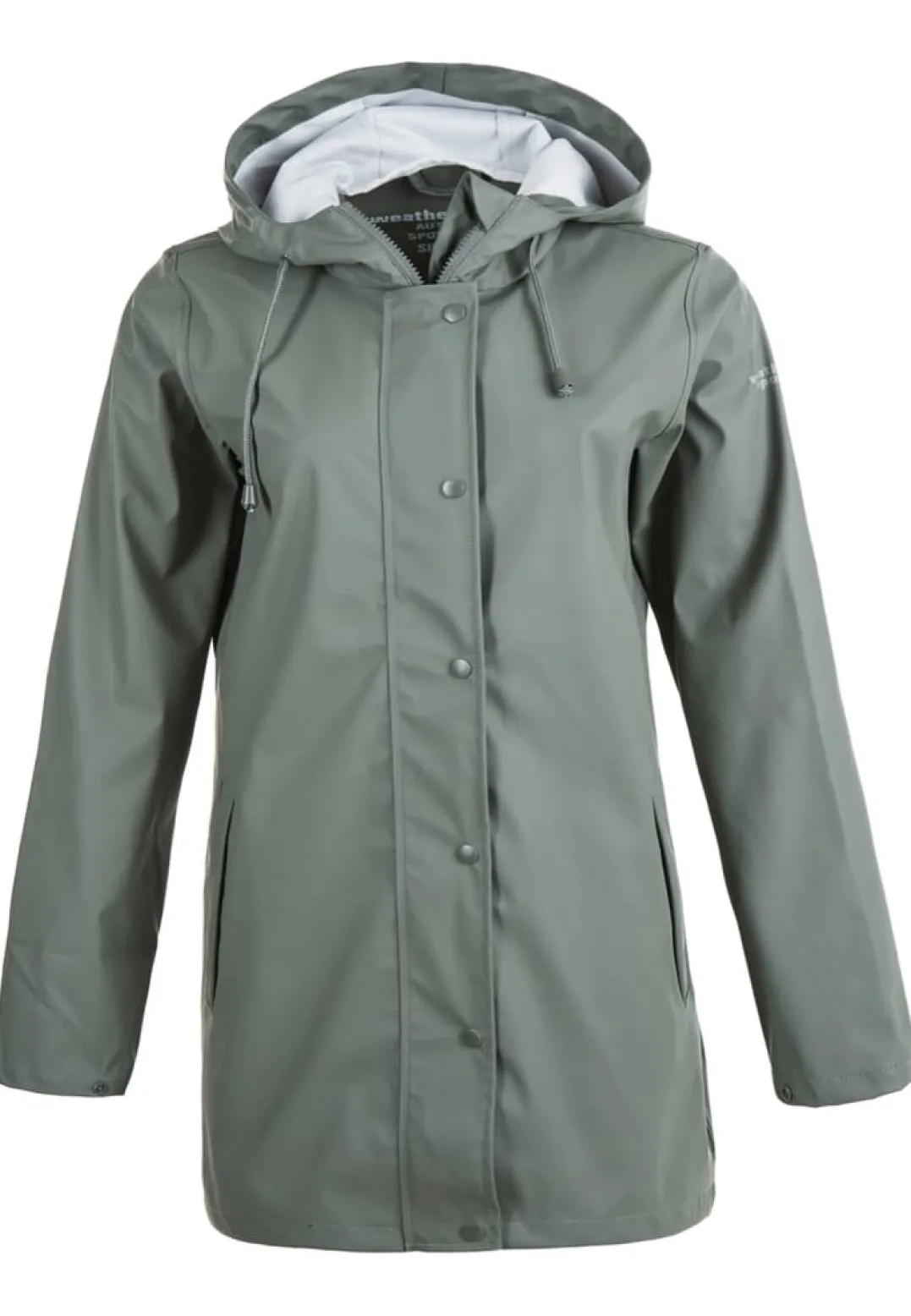 Weather Report Petra W Rain jacket Agave Green