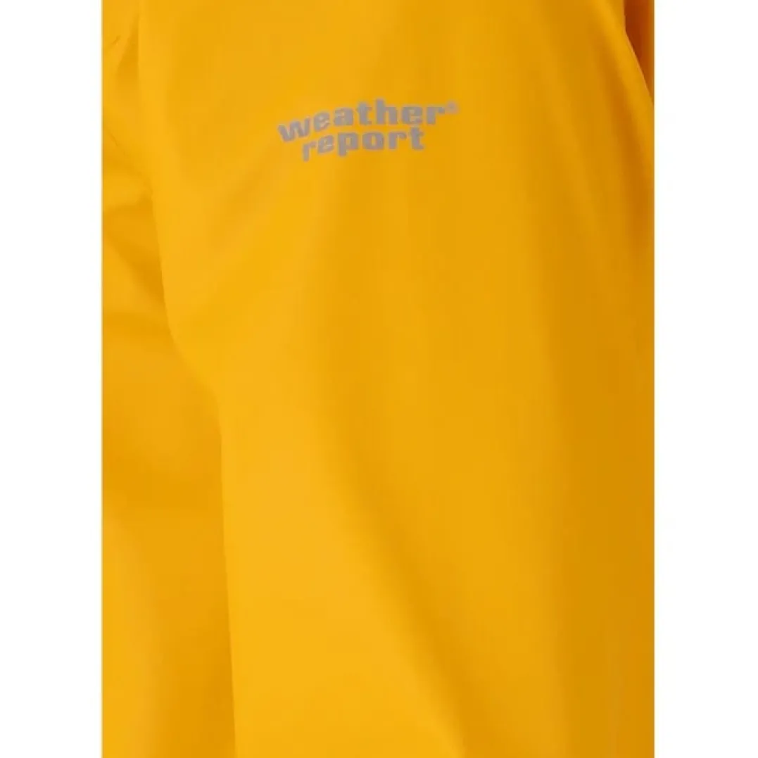 Weather Report Petra W Rain jacket Golden Rod