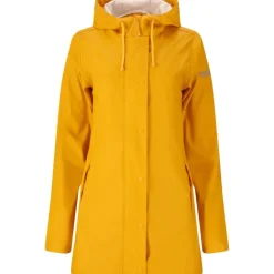 Weather Report Petra W Rain jacket Golden Rod
