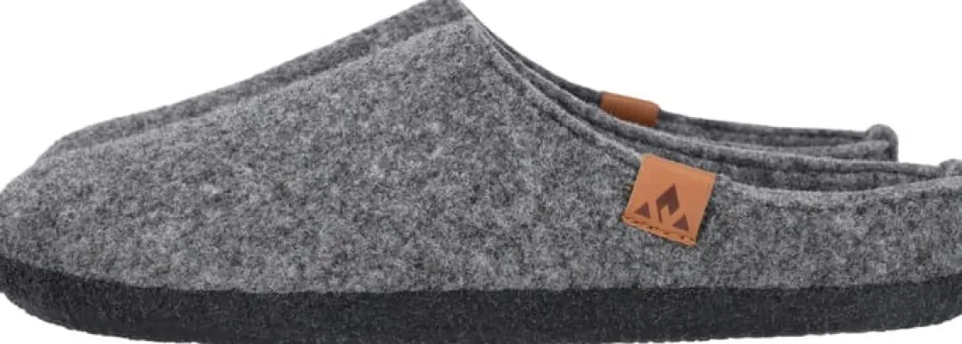 Whistler Tapai Uni Felt Slipper Dark Grey Melange