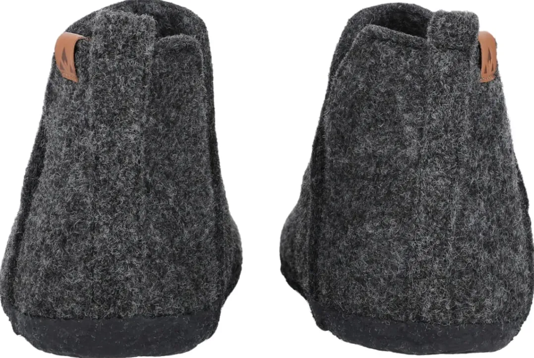 Whistler Yorba Uni Felt Slipper Dark Grey Melange