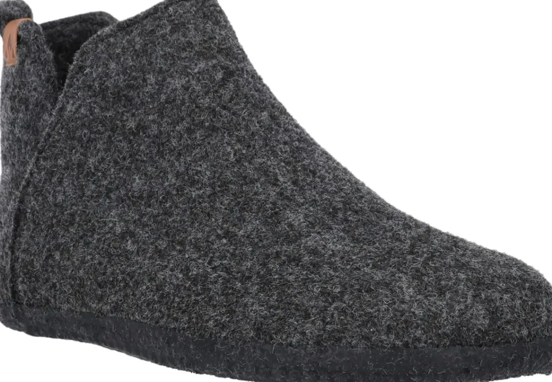 Whistler Yorba Uni Felt Slipper Dark Grey Melange
