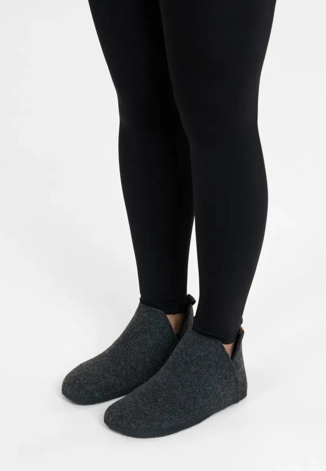 Whistler Yorba Uni Felt Slipper Dark Grey Melange