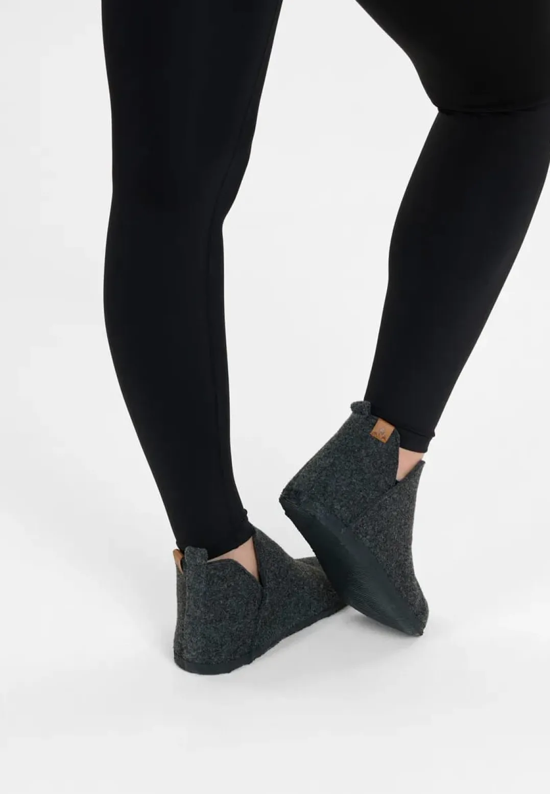 Whistler Yorba Uni Felt Slipper Dark Grey Melange
