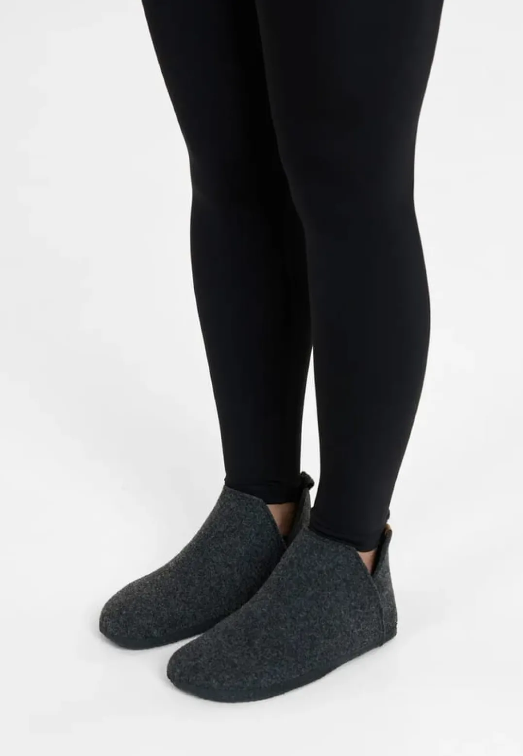Whistler Yorba Uni Felt Slipper Dark Grey Melange