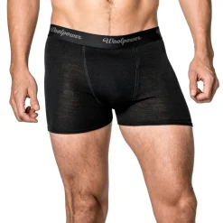 Woolpower Boxer Briefs Men's Lite Black