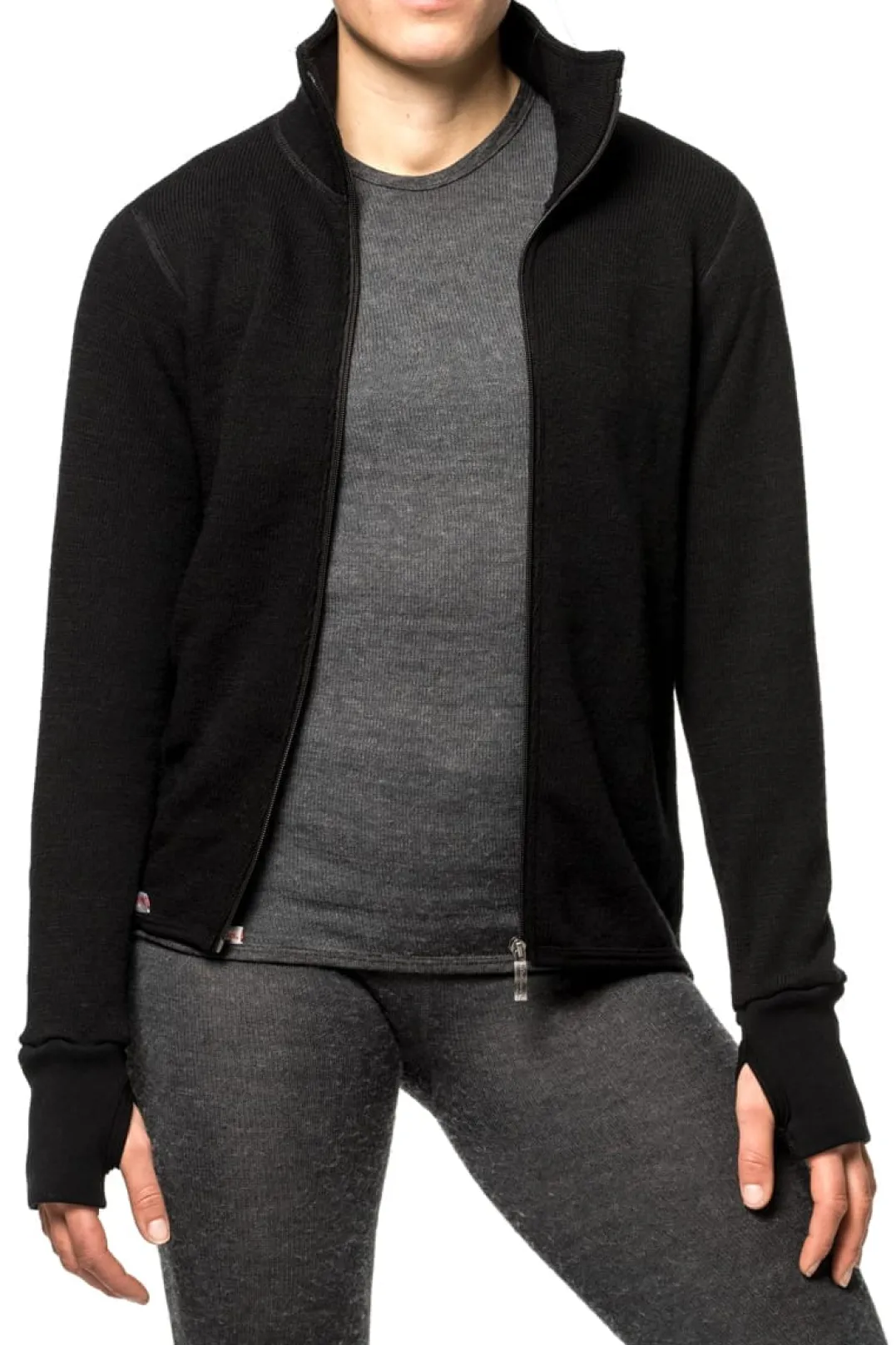 Woolpower Full Zip Jacket 400 Black