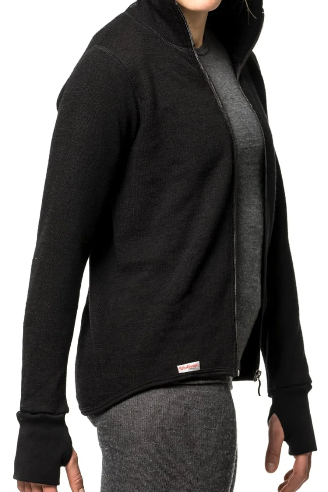 Woolpower Full Zip Jacket 400 Black