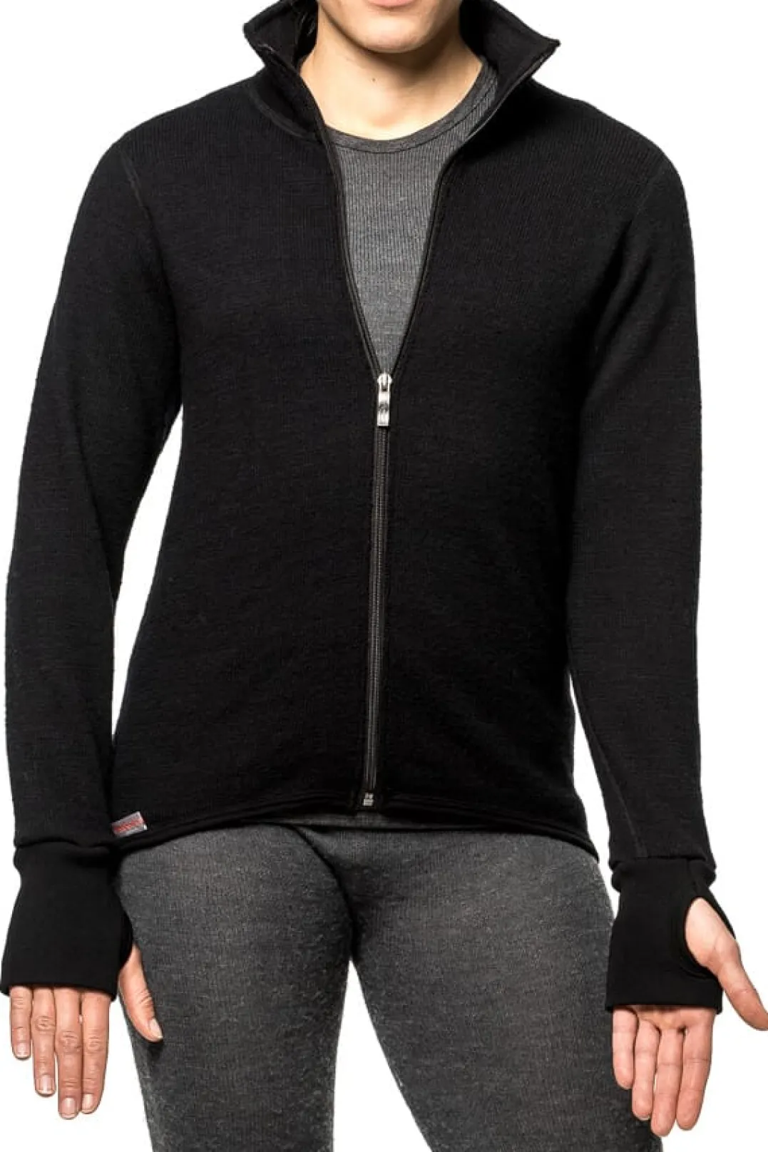 Woolpower Full Zip Jacket 600 Black