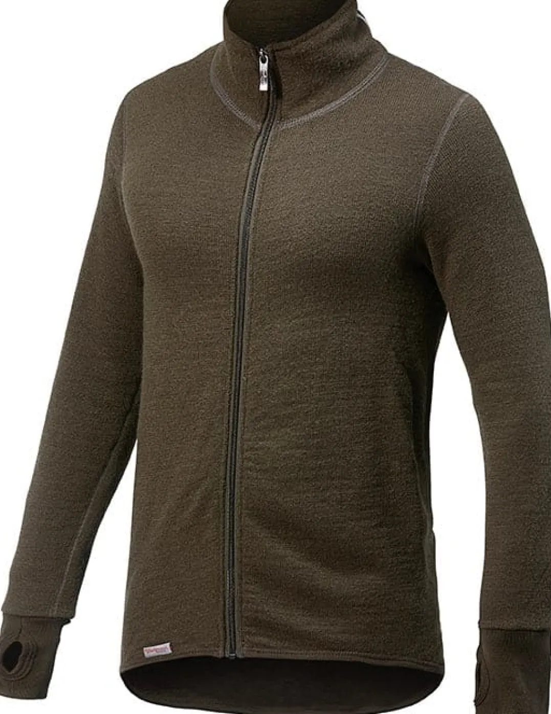 Woolpower Full Zip Jacket 400 Pine Green