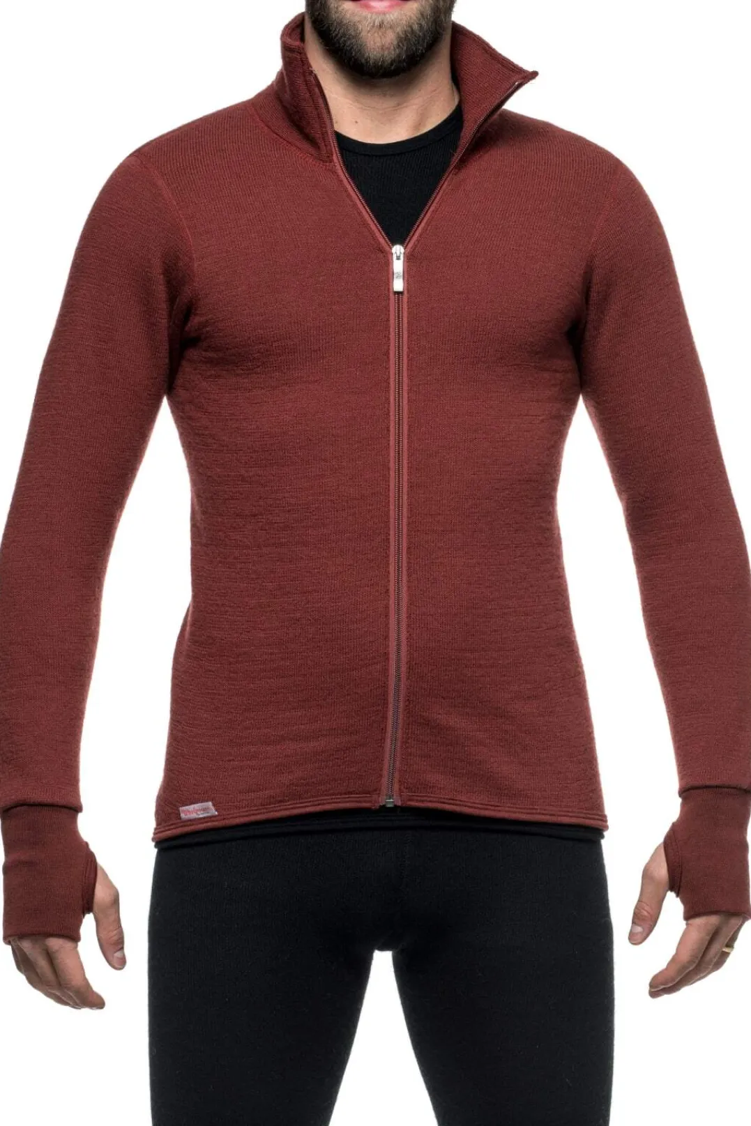 Woolpower Full Zip Jacket 400 Rust Red