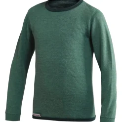 Woolpower Kids' Crewneck 200 Lake Green