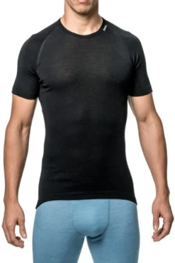 Woolpower Unisex Tee LITE Black